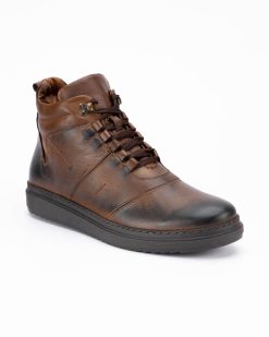 Muške cipele model 4769-G u bogatoj braon boji.