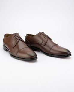 Muške elegantne cipele u velikim brojevima - 8194 G - Braon.